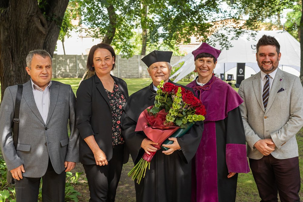 prof. Kwiatkowski i doktoranci