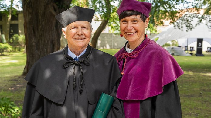 prof. Kwiatkowski i prof. Roszkowska