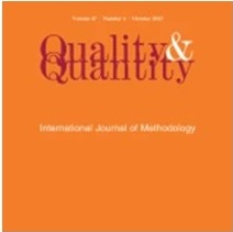 okładka  Quality & Quantity International Journal of Methodology